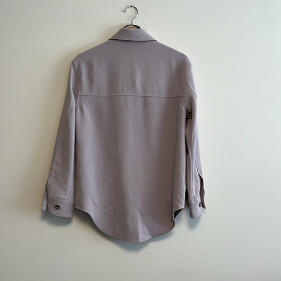 Aritzia Wilfred morado grey crepette jacket sz xxs worn once - Picture 2 of 14